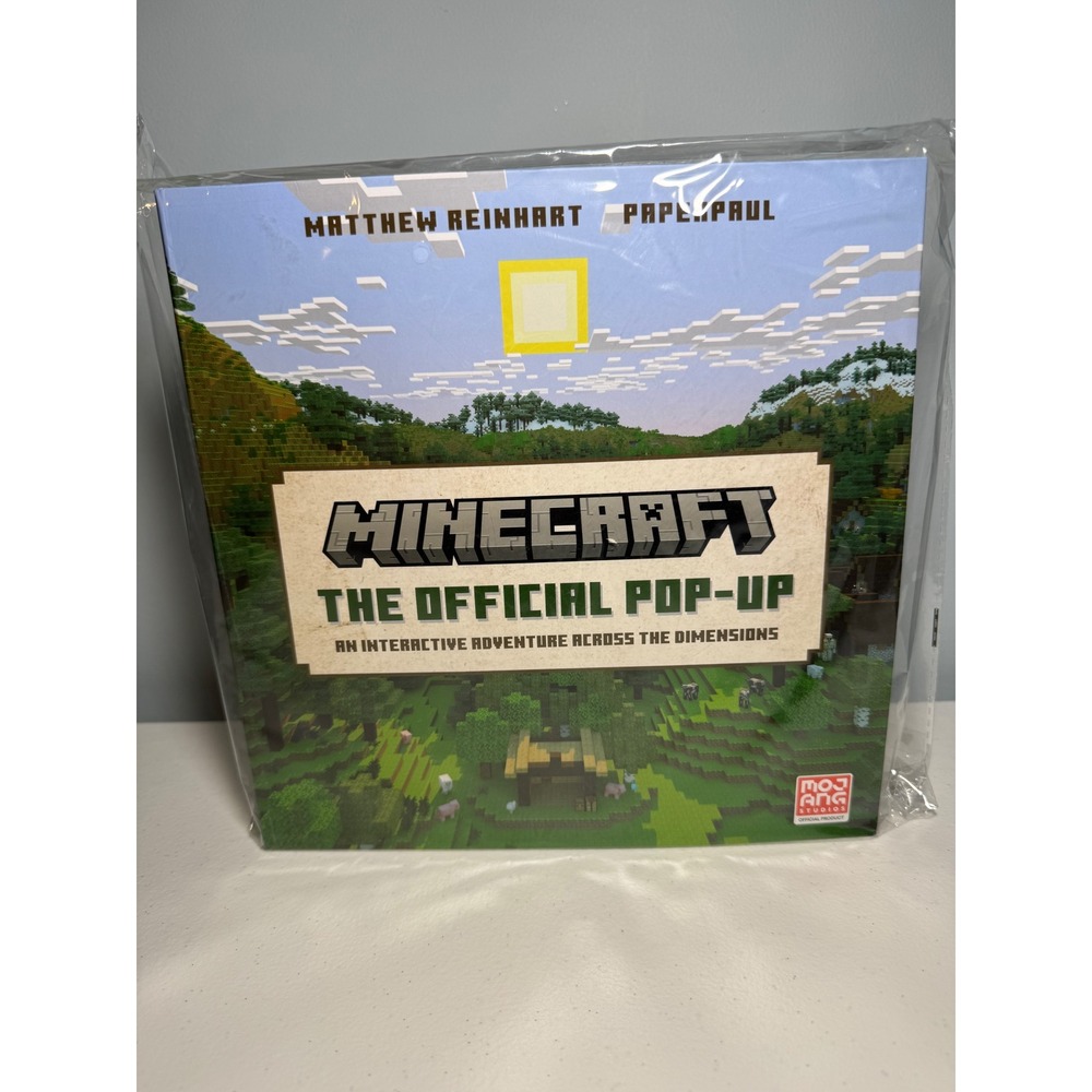 Minecraft The Official Pop-Up Book Matthew Reinhart Insight Editions New